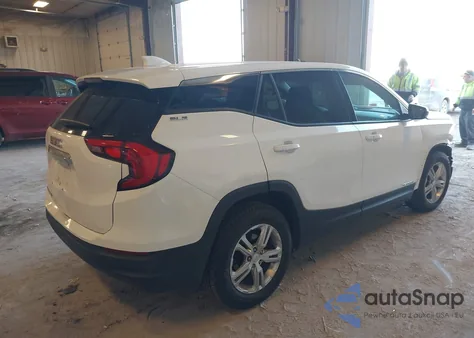 2018 GMC Terrain Sle from USA, damaged, VIN 3GKALMEV3JL255631
